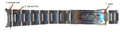 eo9 rolex bracelet|Rolex brace codes.